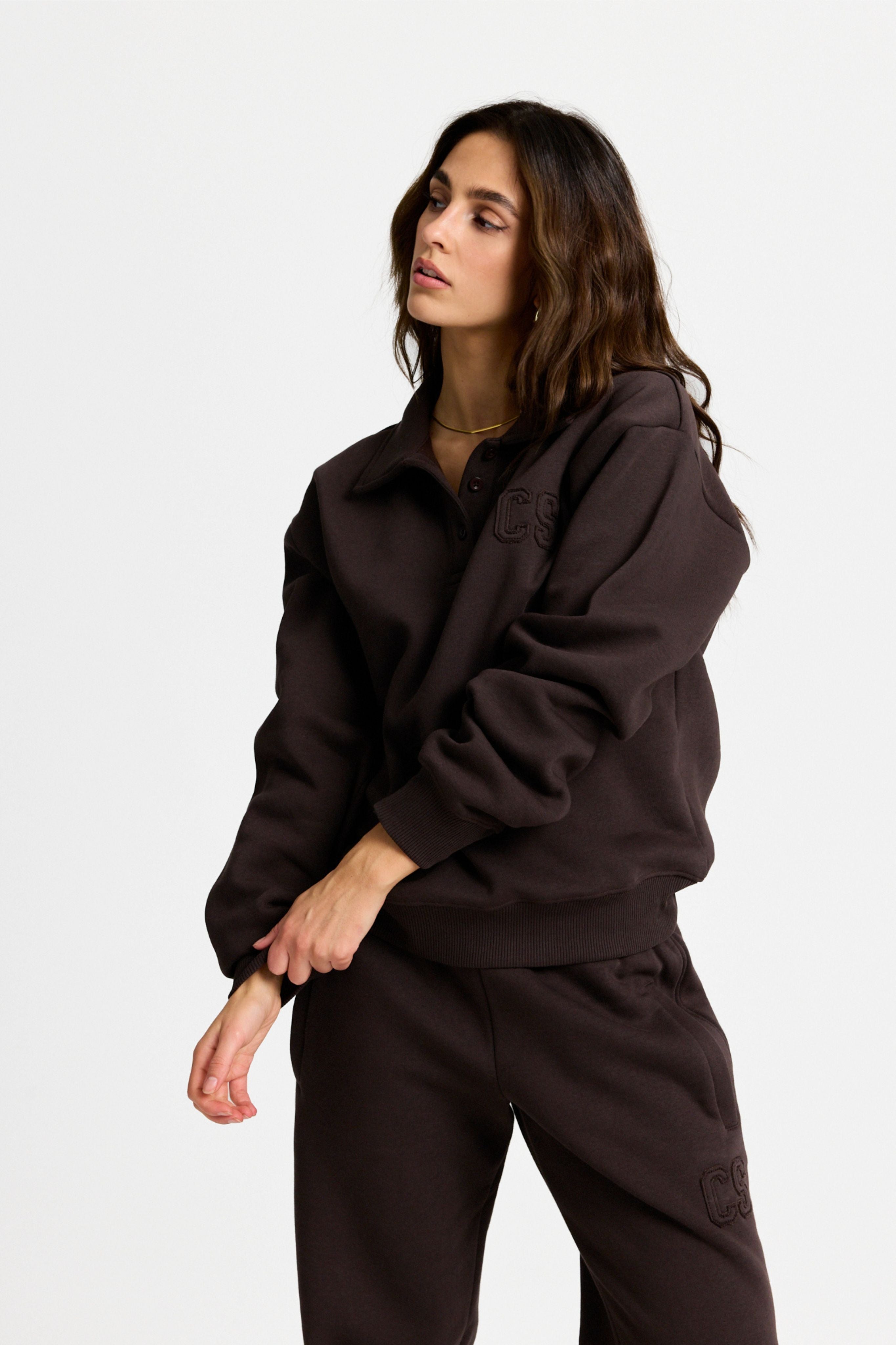 W. Rugby Shirt - Espresso
